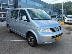 Volkswagen Transporter - 1.9 TDI 300 T800 Trendline DUBBELE CABINE AIRCO GRIJS 2009