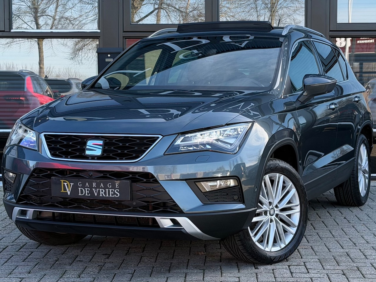 SEAT Ateca - 1.4 EcoTSI Xcellence 4DRIVE DSG 1800KG Trekgewicht Full Option ACC Panoramadak Garantie - AutoWereld.nl