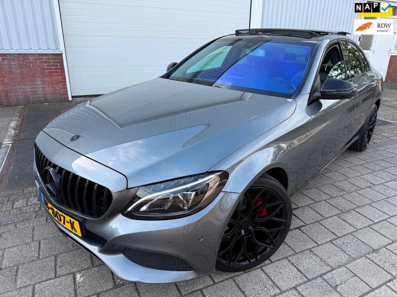 Mercedes-Benz C-klasse - 180 CDI 2017 AMG Sport EDITION PANO LEER NAP LUXE - AutoWereld.nl