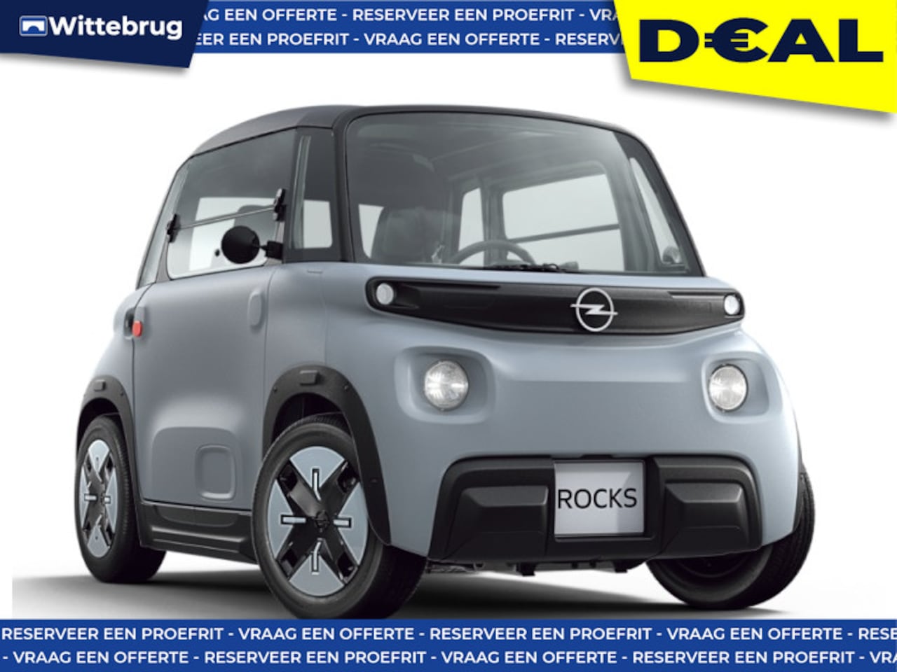Opel Rocks-e - GS DIRECT RIJDEN - PANORAMADAK - GEEN RBW NODIG! - AutoWereld.nl