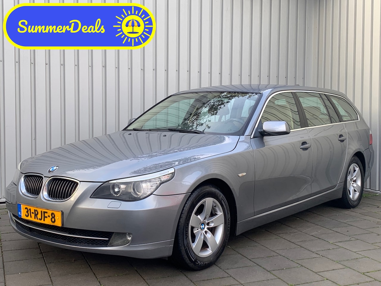 BMW 5-serie Touring - 525i|Automaat|Airco|Leder| - AutoWereld.nl