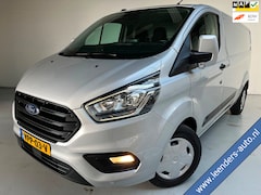 Ford Transit Custom - Automaat 300 2.0 TDCI 130pk L2H1 Limited 3persoons, Airco, Navigatie, Trekhaak, Metallic l