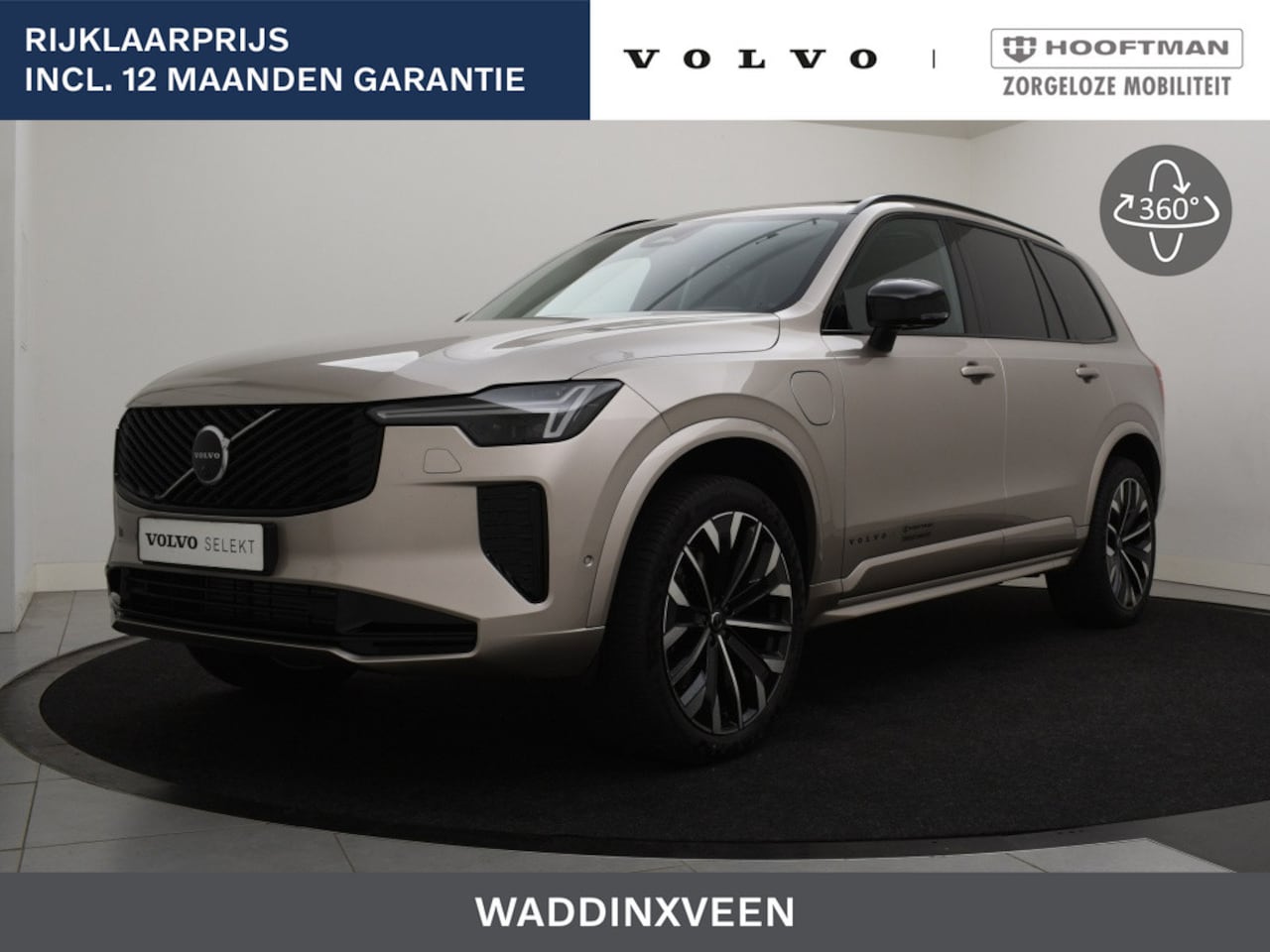 Volvo XC90 - T8 PLUG-IN HYBRID ULTRA DARK LUCHTVERING 21INCH HARMAN KARDON SC - AutoWereld.nl