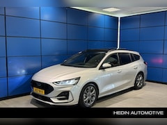 Ford Focus Wagon - 1.0 EcoBoost 155PK Hybrid ST Line X Automaat | Panoramadak | Afn. trekhaak
