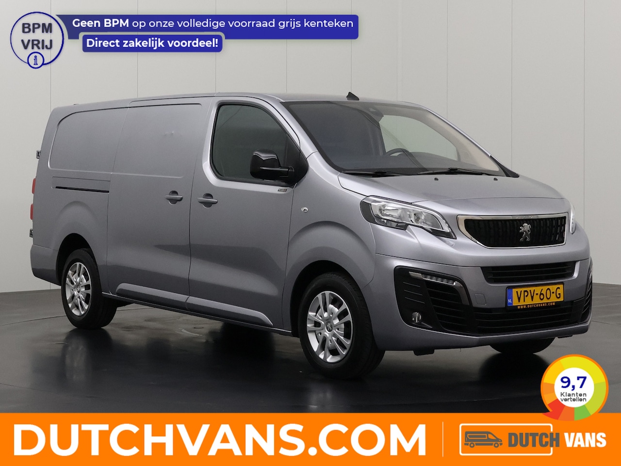 Peugeot Expert - 2.0BlueHDI 145PK XXL Asphalt | Navigatie | Camera | Multimedia | Airco | 3-Zit | Trekhaak - AutoWereld.nl