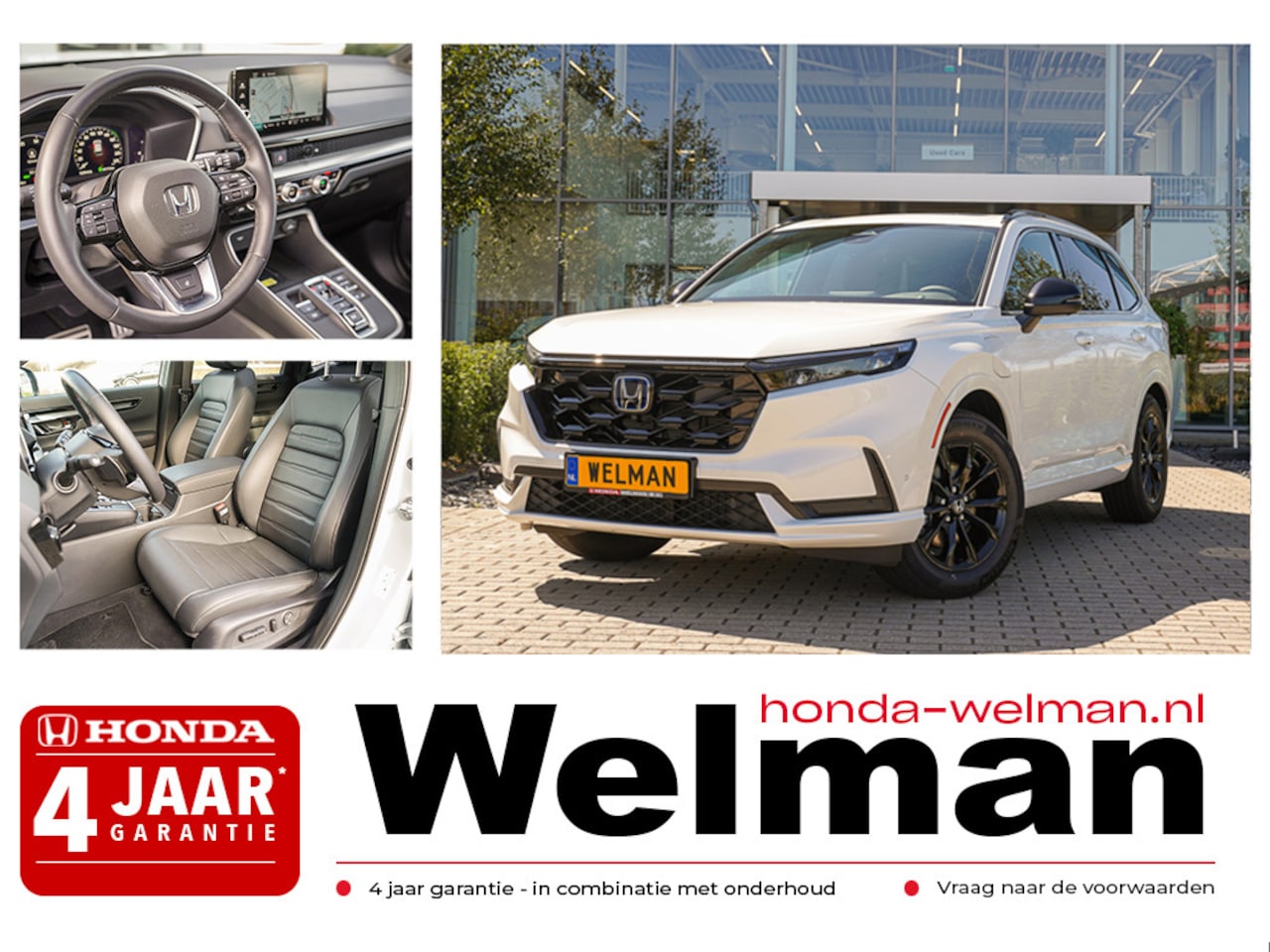 Honda CR-V - 2.0i e:PHEV - DEMO - PLUG-IN HYBRID - AUTOMAAT - AutoWereld.nl