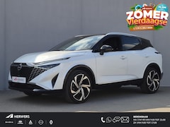Nissan Qashqai - 1.3 MHEV Xtronic Tekna Plus / Fabrieksgarantie tot 10-2028 / All season banden / Panoramad