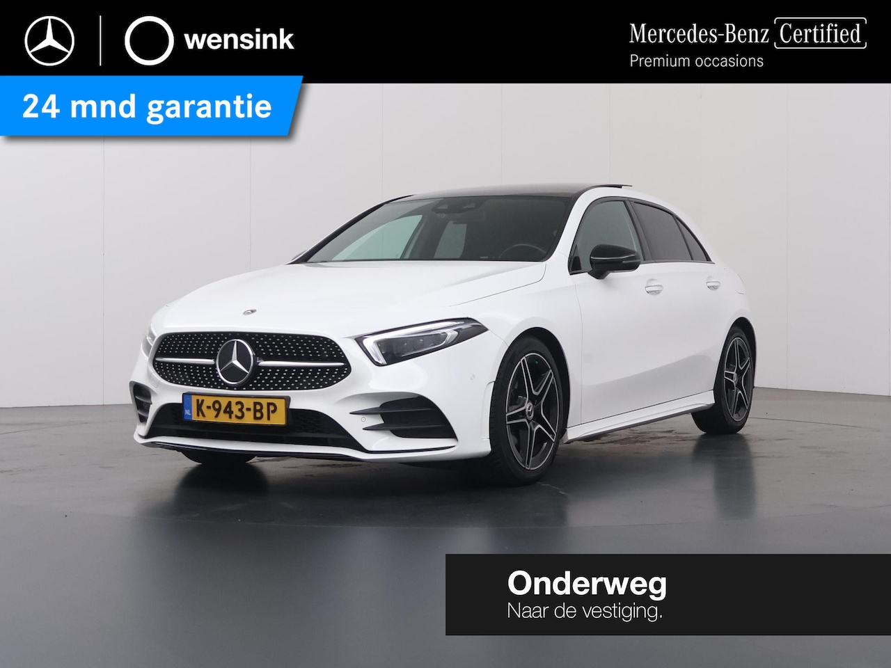 Mercedes-Benz A-klasse - 180 Business Solution AMG | Night | Panoramadak | Trekhaak | Keyless | Memory | Premium So - AutoWereld.nl