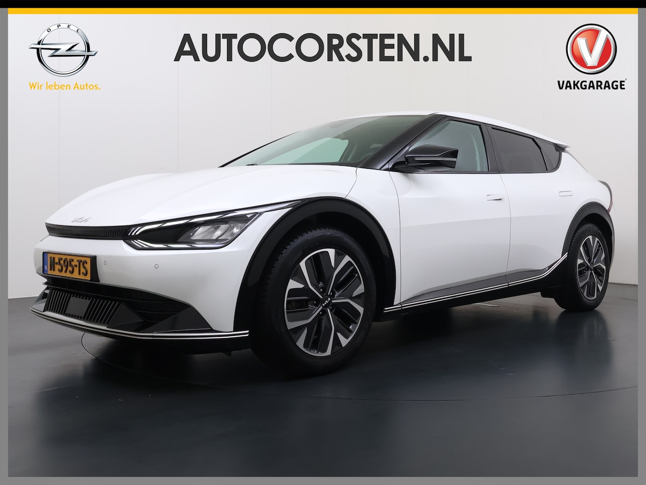 Kia EV6 - Plus Long Range 77.4kWh Trekhaak Warmtepomp Leder+Ventilatie+Verwarming Camera Adap.Cruise - AutoWereld.nl