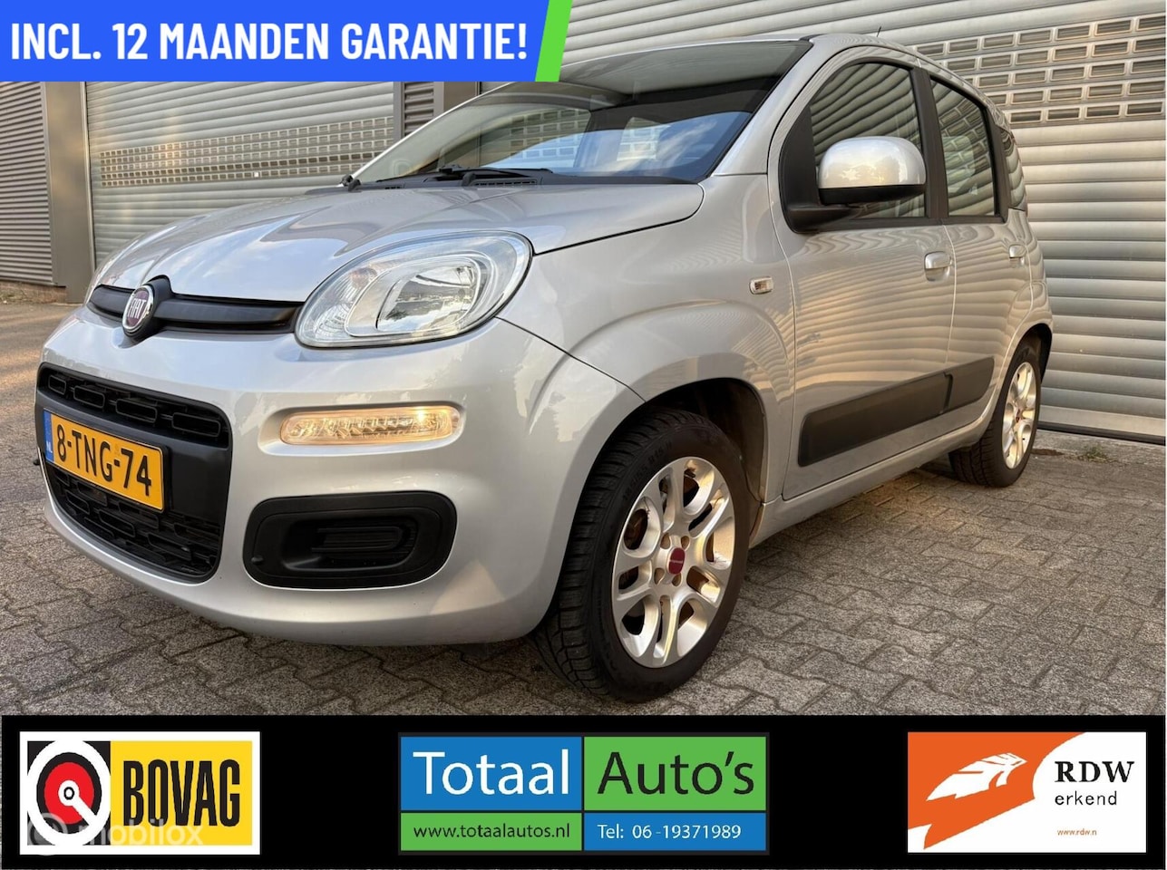 Fiat Panda - 0.9 TwinAir Edizione*P-sens*Airco*Verwarmde Voorr - AutoWereld.nl