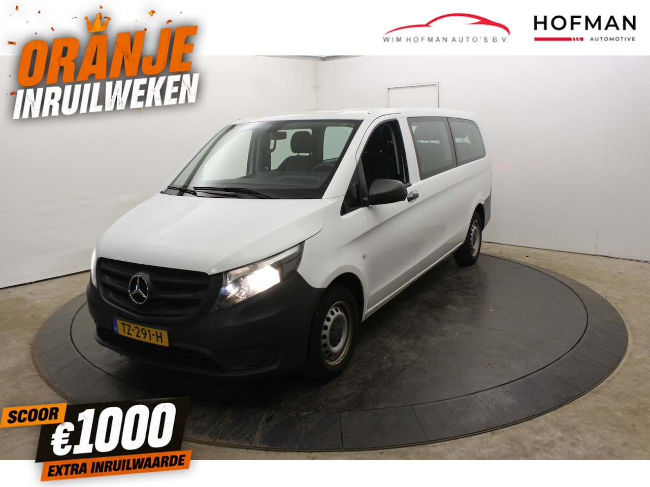 Mercedes-Benz Vito Tourer - 109 BlueTEC XL L3 9 Personen Airco BPM-Vrij - AutoWereld.nl