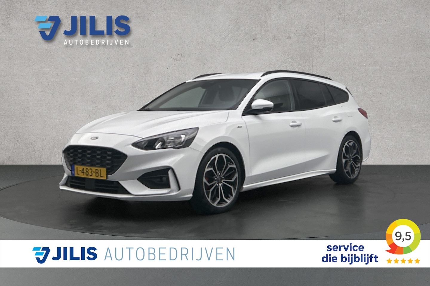 Ford Focus Wagon - 1.0 EcoBoost Hybrid ST Line X Business | Camera | Navigatie - AutoWereld.nl