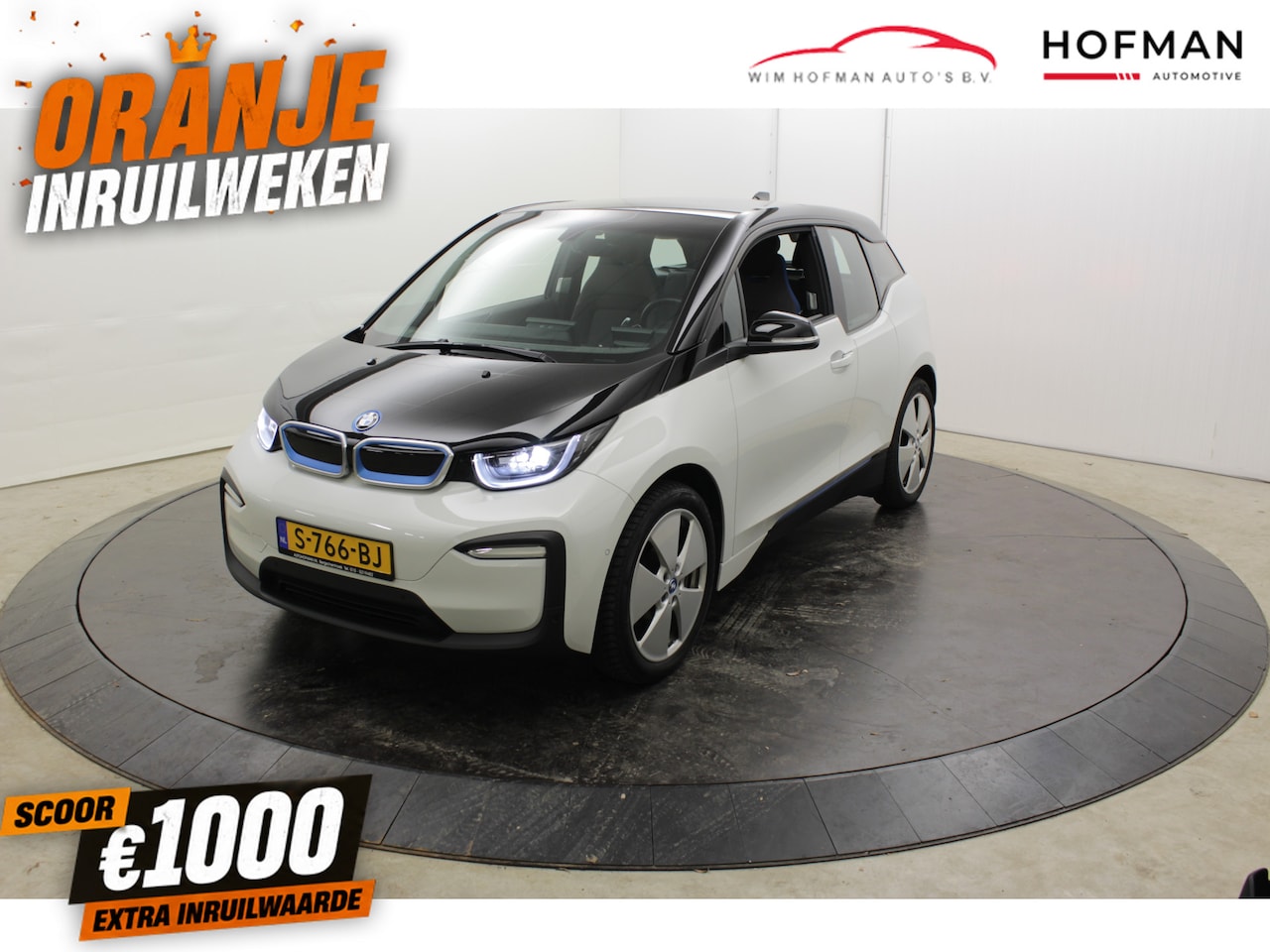 BMW i3 - Executive 120Ah SOH 100% 42 kWh Warmtepomp CCS Snel lader Camera Stoelver. Navi - AutoWereld.nl