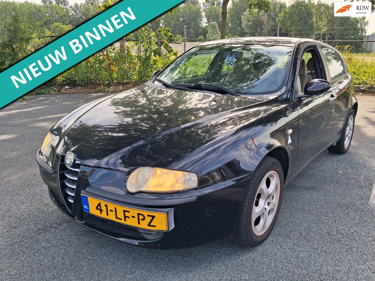 Alfa Romeo 147 - 1.6 T.Spark Edizione Limitata LEUKE AUTO ZO WEG PRIJSJE - AutoWereld.nl