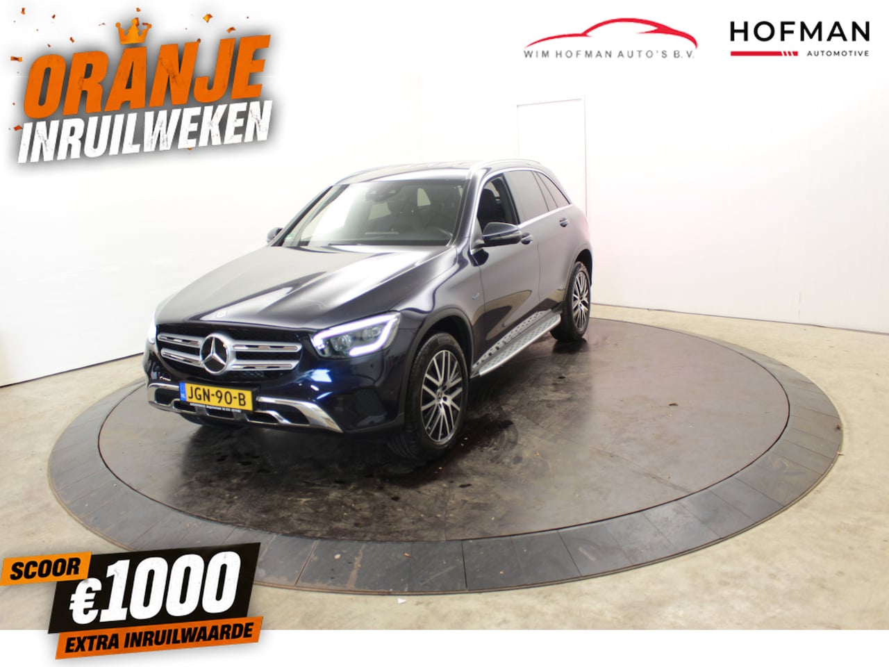 Mercedes-Benz GLC-klasse - 300e 4MATIC Buss Solution Luxury Zwarte hemel Leder el aKlep Camera - AutoWereld.nl