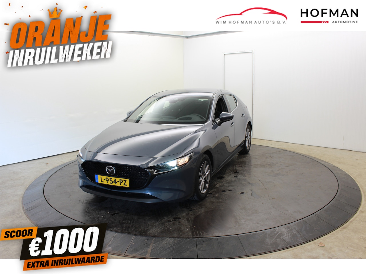 Mazda 3 - 2.0 e-SkyActiv-X M Hybrid 186pk Camera Head-Up Cruise Dhoek Stoel + Stuur ver - AutoWereld.nl