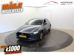 Mazda 3 - 3 2.0 e-SkyActiv-X M Hybrid 186pk Camera Head-Up Cruise Dhoek Stoel + Stuur ver