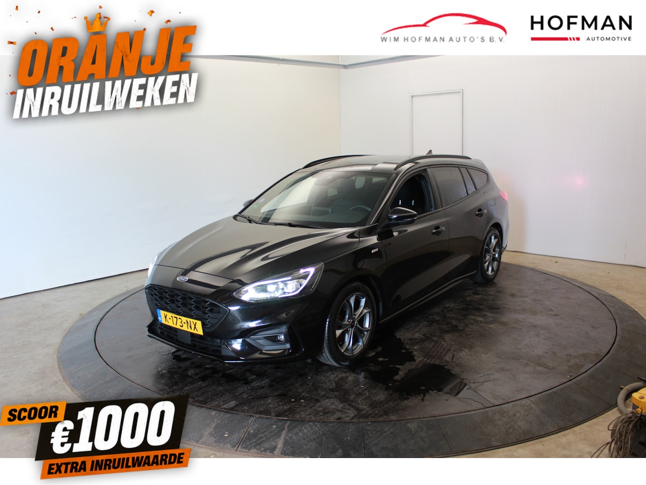 Ford Focus Wagon - 1.0 EcoBoost Hybrid ST Line X 155 PK B&O El-aKlep TrekH Cam Keyless WinterPack - AutoWereld.nl