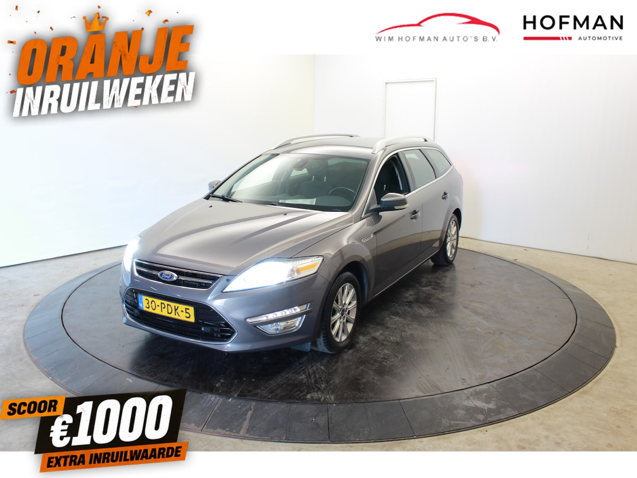 Ford Mondeo - APK t/m 05-2027 161PK Titanium Dealer onderhouden Groot Navi incl set Nieuwe All Season - AutoWereld.nl