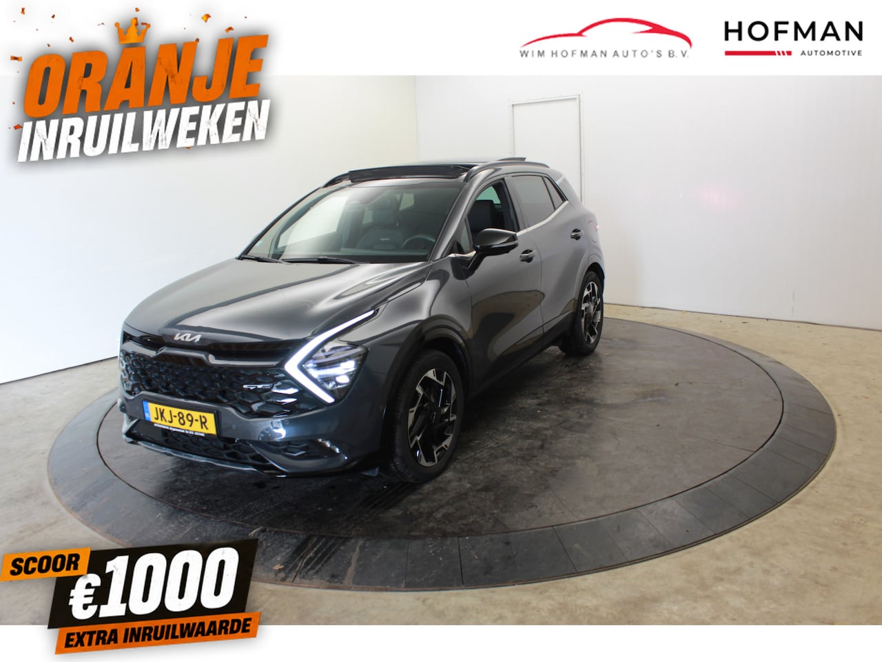 Kia Sportage - 1.6 T-GDi Plug-in Hybr AWD 266Pk GT-PlusLine Pano 360° Cam Dhoek EL aKlep - AutoWereld.nl