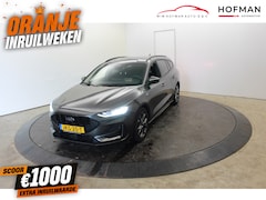 Ford Focus Wagon - 1.0 EcoBoost 168 PK Hybrid ST Line Camera Winterpack Head-Up Navi Dhoek