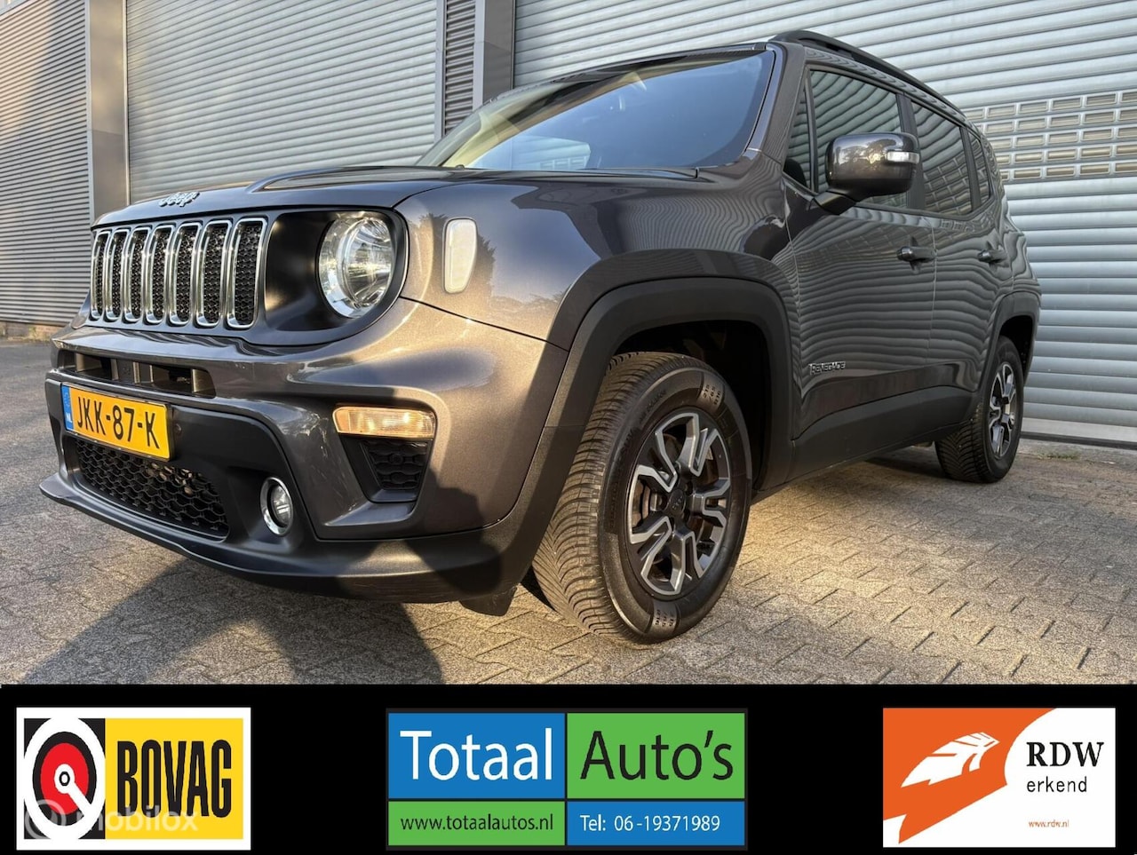 Jeep Renegade - 1.3T Limited*NAVI*CRUISE*STOEL VERW*AUTOMAAT - AutoWereld.nl