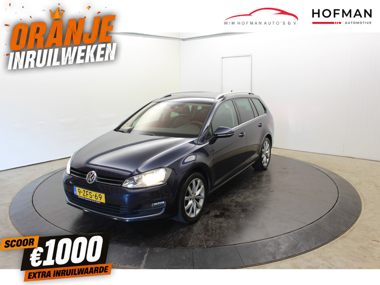 Volkswagen Golf Variant - 1.4 TSI Highline APK t/m 2027 Automaat Camera Leder Trekhaak Dodeh Detec Dealer onderhouds - AutoWereld.nl