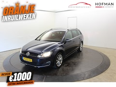 Volkswagen Golf Variant - 1.4 TSI Highline APK t/m 2027 Automaat Camera Leder Trekhaak Dodeh Detec Dealer onderhouds