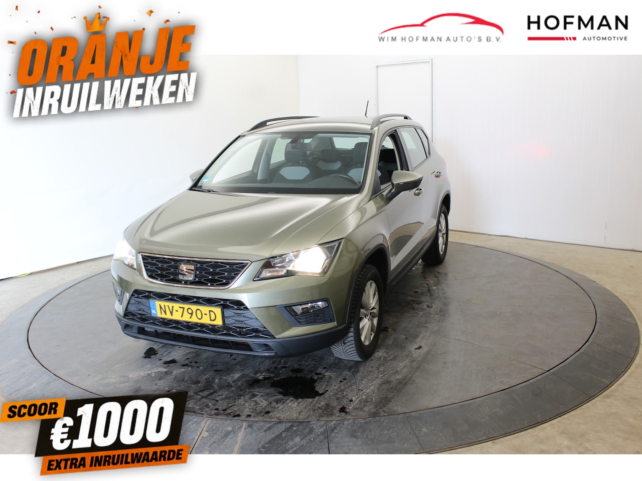 SEAT Ateca - 1.0 EcoTSI Reference Trekhaak APK 01-2027 - AutoWereld.nl