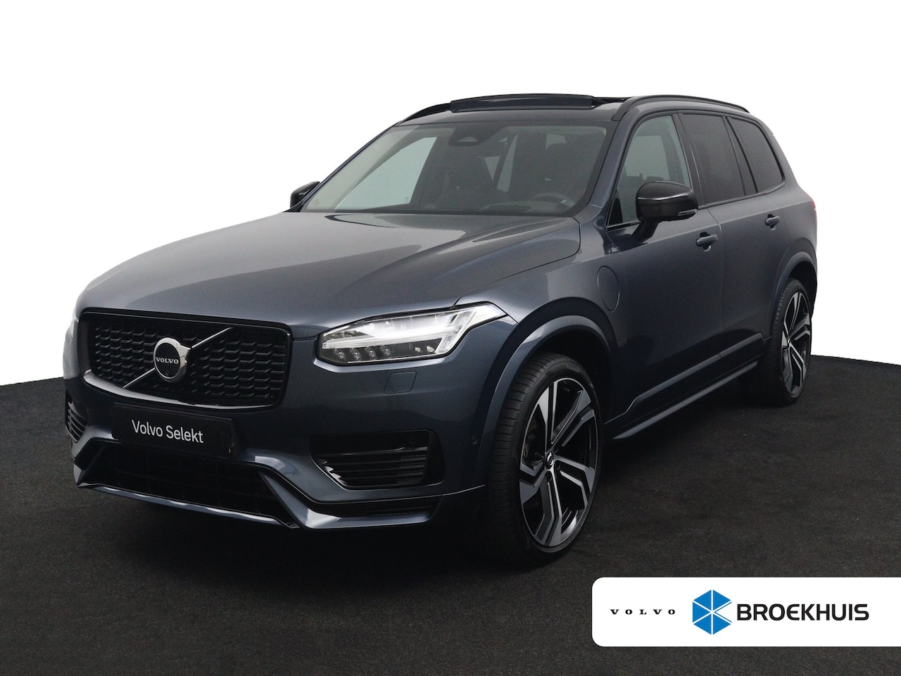 Volvo XC90 - T8 Plug-in hybrid AWD Ultra Dark | Luchtvering | Trekhaak | Harman/Kardon | Stoelventilati - AutoWereld.nl