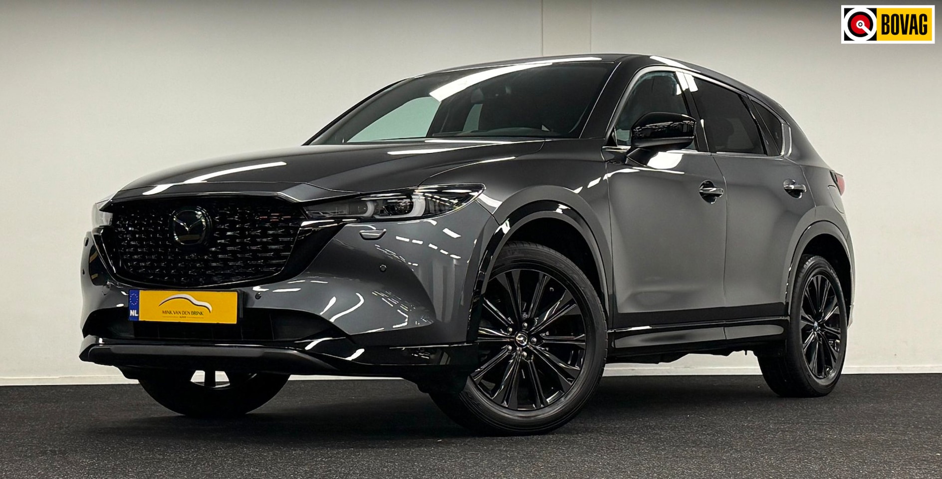 Mazda CX-5 - 2.5 AWD SkyActiv-G 194 Homura*Trekhaak*VolLeder*Camera*Stoelverw&Koeling*Carplay - AutoWereld.nl