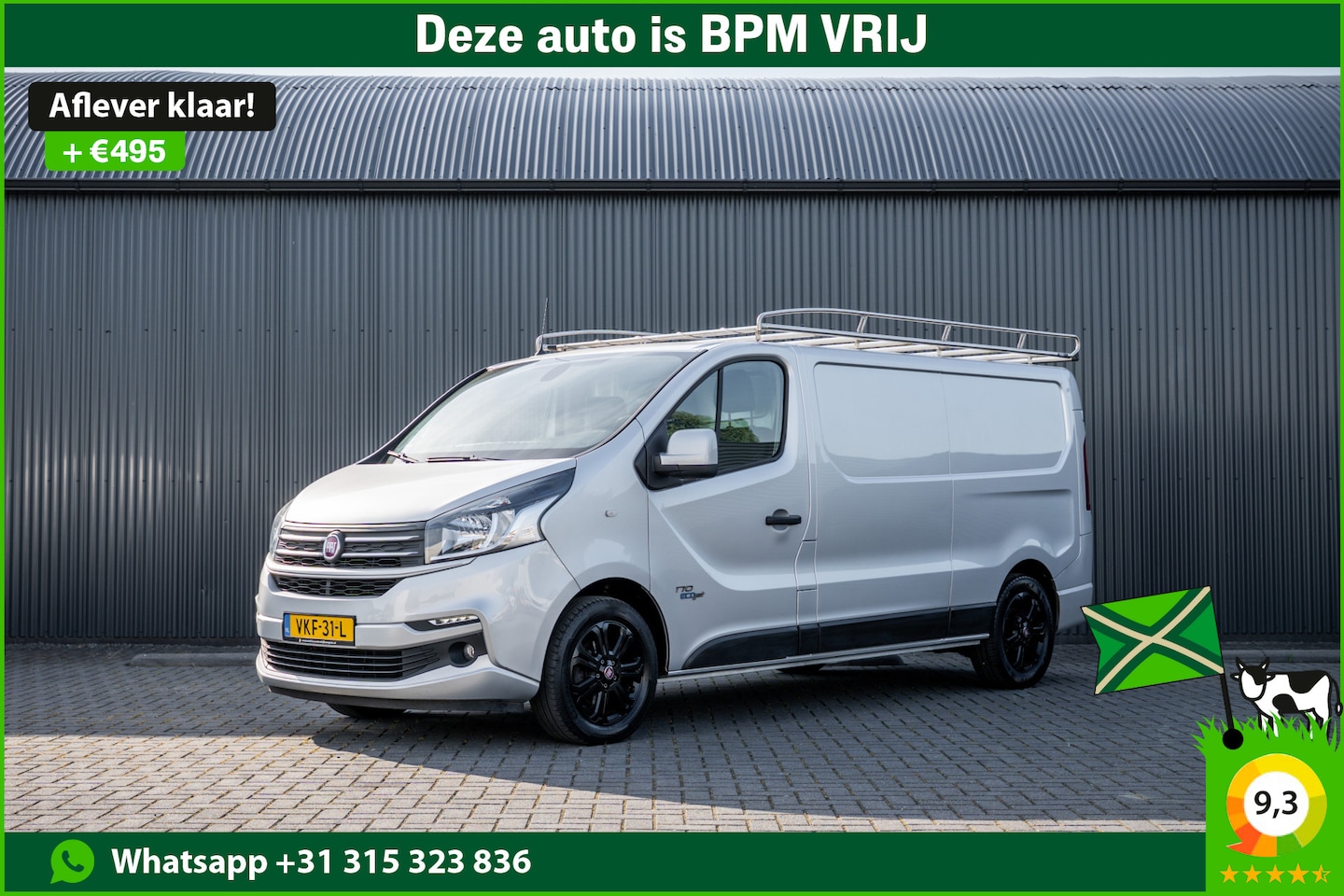 Fiat Talento - 2.0 EcoJet L2H1 | 170 PK | 3-Zits | Cruise | Airco | Trekhaak | Imperiaal - AutoWereld.nl