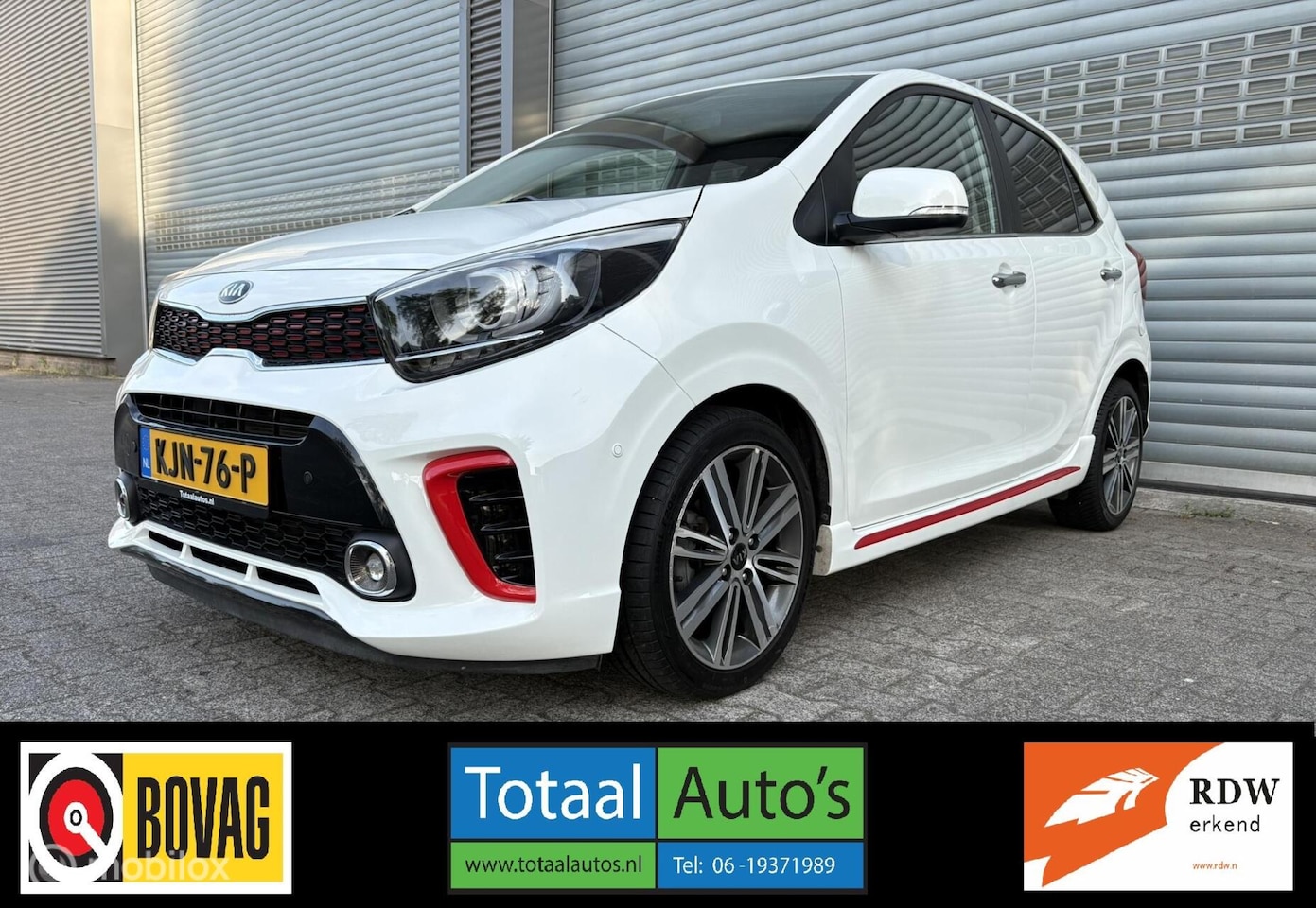 Kia Picanto - 1.0 T-GDI GT-Line 1.0 T-GDI GT-Line, NAVI*APPLE*LEDER*CAMERA - AutoWereld.nl