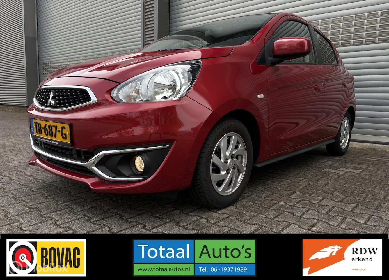Mitsubishi Space Star - 1.2 AUTOMAAT*NAVI*CRUISE*1e EIGEN. - AutoWereld.nl