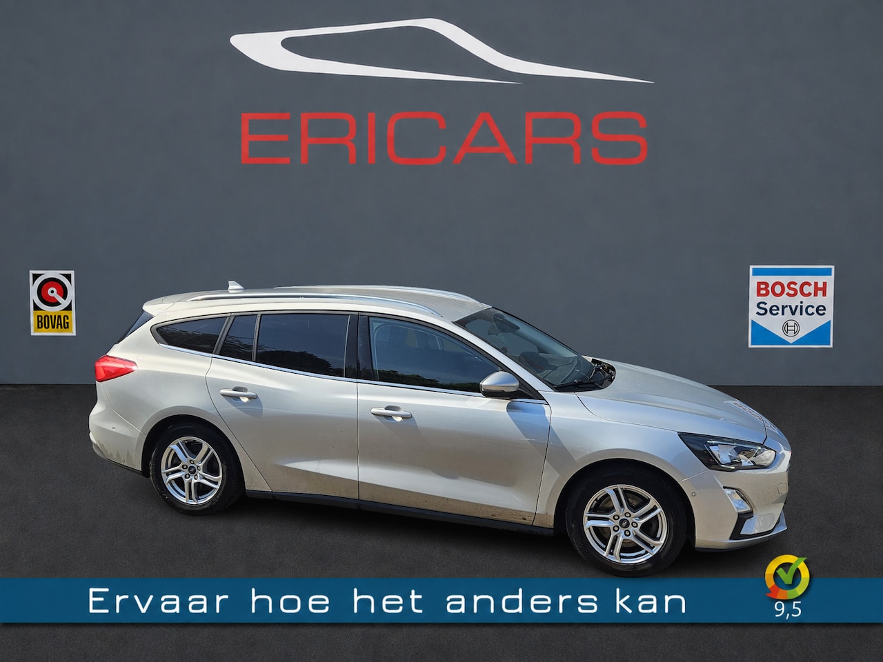 Ford Focus Wagon - 1.0 EcoBoost NAVI TEL LM PDC CAMERA - AutoWereld.nl