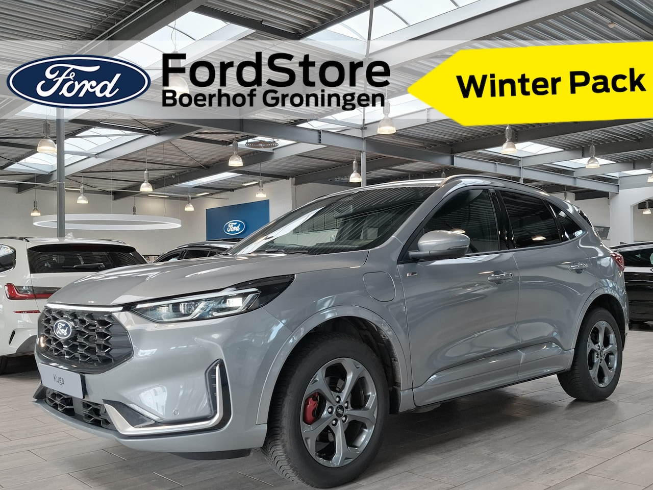 Ford Kuga - 2.5 PHEV 243 pk ST-Line X I AGR stoelen | Adapt Cruise I Winter Pack | B&O | 360° Camera I - AutoWereld.nl