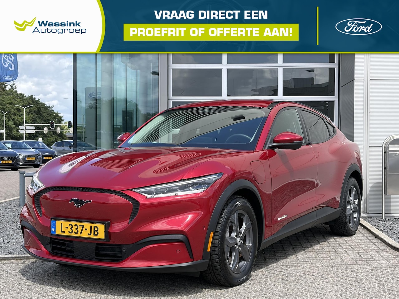 Ford Mustang Mach-E - RWD 75 kWh 269 pk automaat | Navigatie | Leder | SOH 94% - AutoWereld.nl