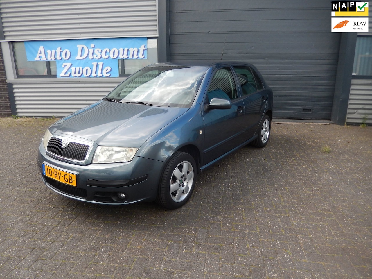 Skoda Fabia - 1.4-16V Elegance AIRCO DEALER ONDERHOUD - AutoWereld.nl