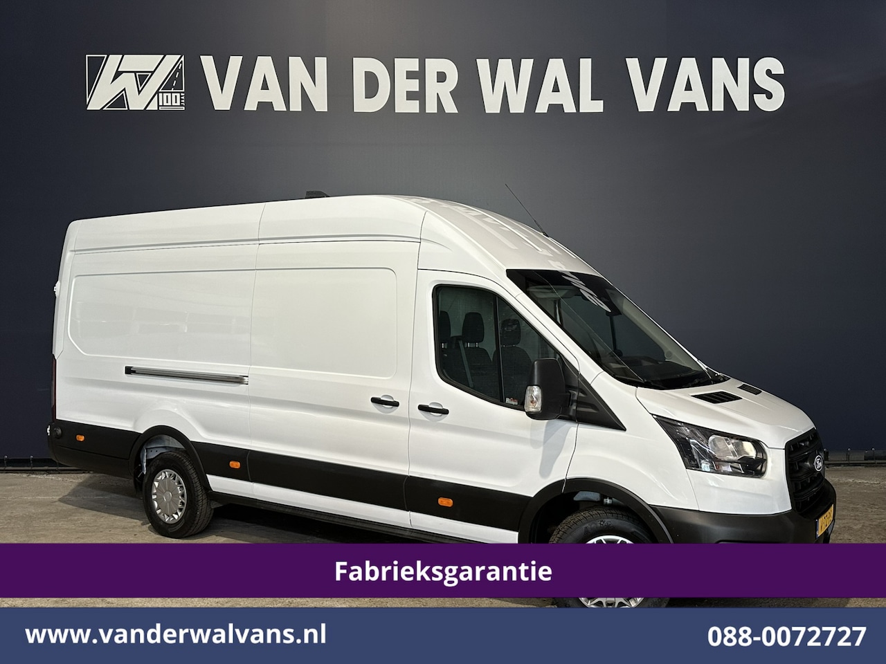 Ford Transit - 2.0 TDCI 130pk L4H3 Fabrieksgarantie Jumbo Euro6 Airco | Camera | Apple Carplay | Cruiseco - AutoWereld.nl
