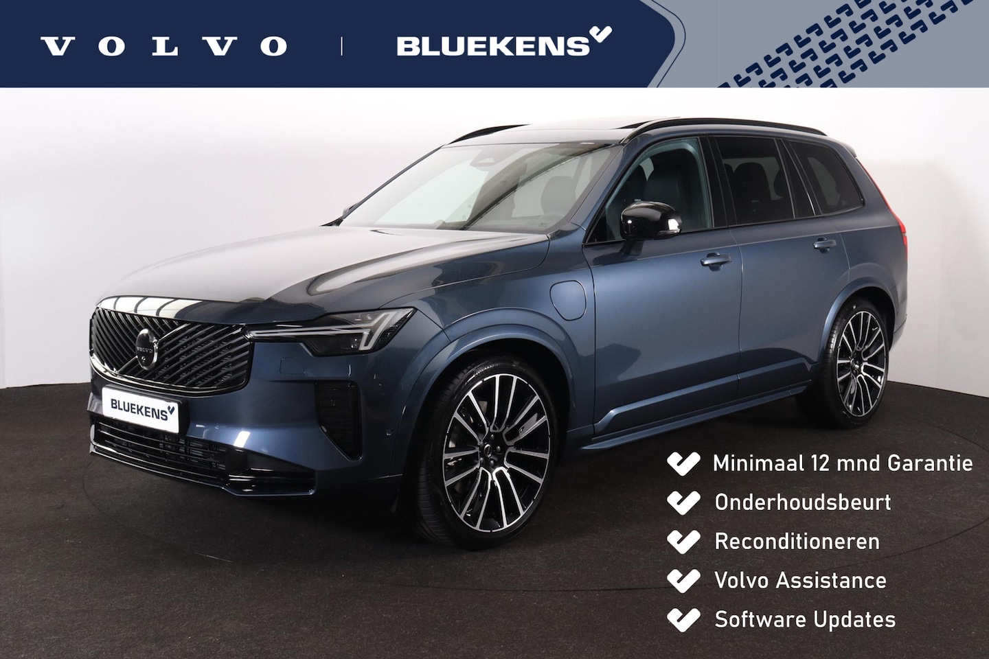 Volvo XC90 - T8 Recharge AWD Ultra Dark Exec. Ed. - Luchtvering - Panorama/schuifdak - IntelliSafe Assi - AutoWereld.nl