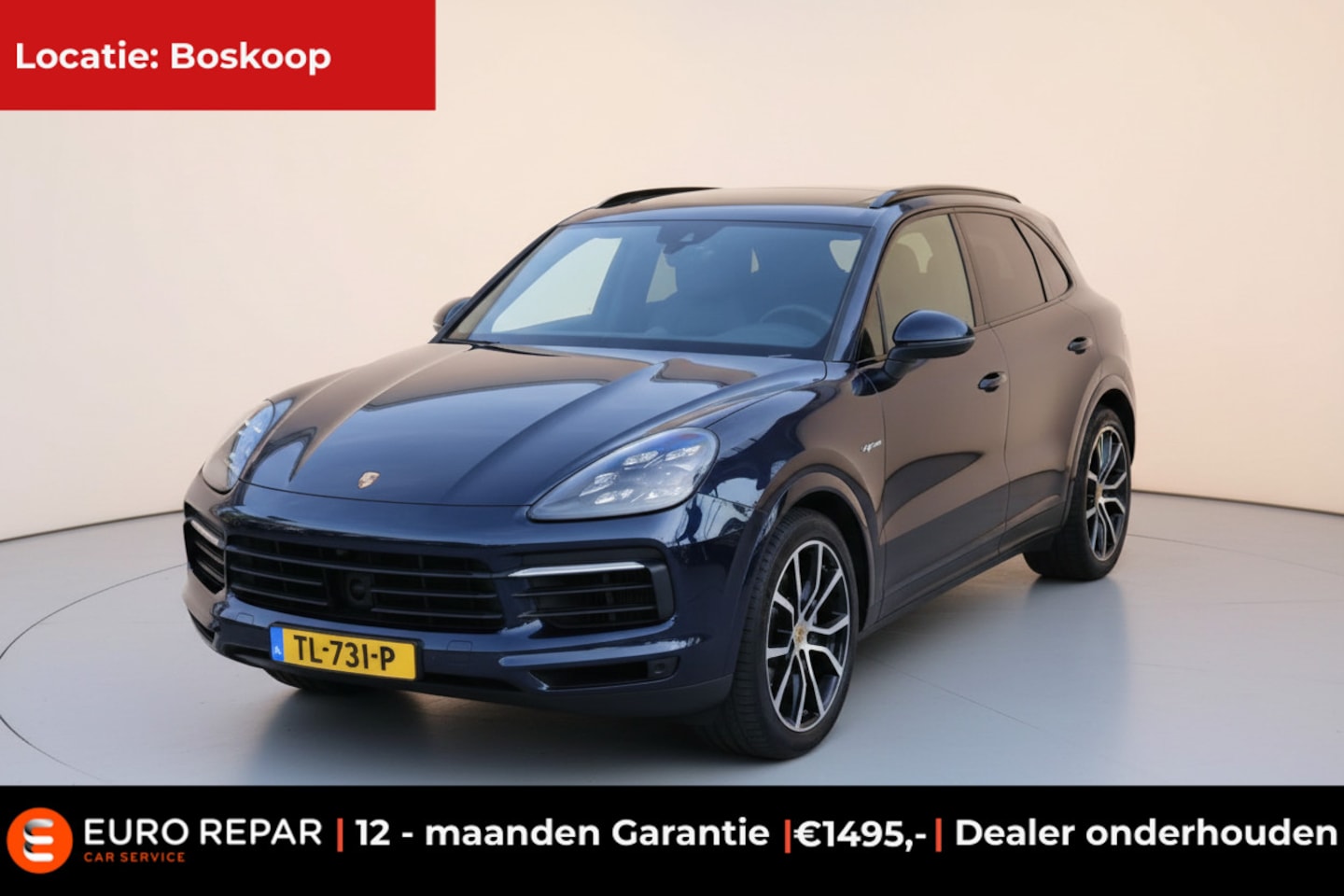 Porsche Cayenne - 3.0 E-Hybrid PANO-DAK LUCHTVERNG NL-AUTO! - AutoWereld.nl