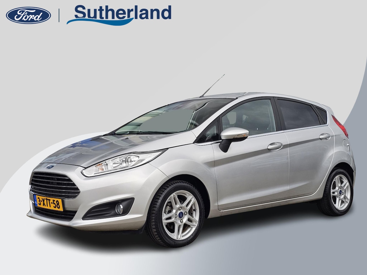 Ford Fiesta - 1.0 EcoBoost Titanium Automaat | 1ste eigenaar | Volledig dealeronderhouden | Distributie - AutoWereld.nl