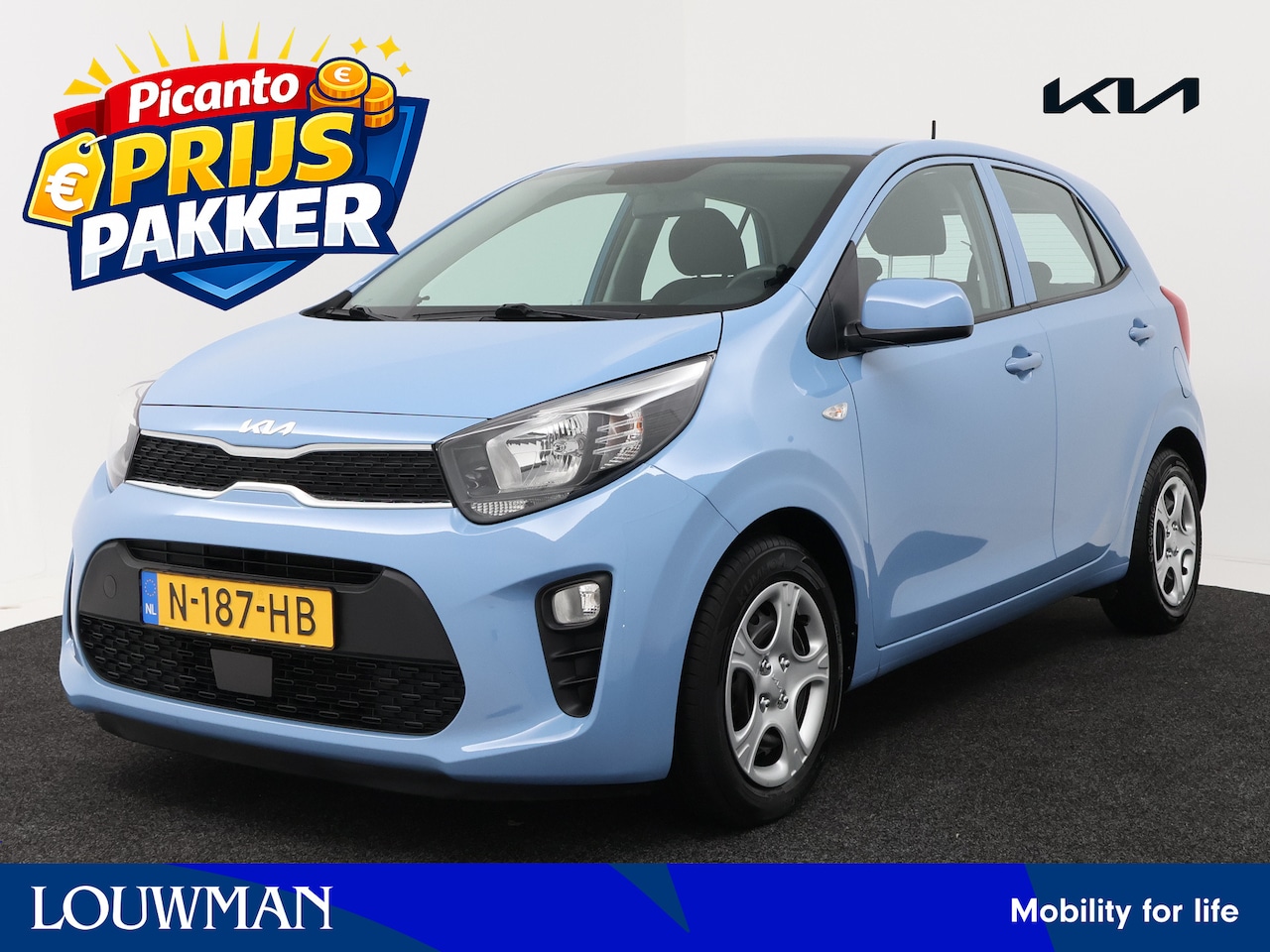Kia Picanto - 1.0 DPi ComfortLine | Airco | Cruise Control | Boordcomputer | Prijspakker | - AutoWereld.nl