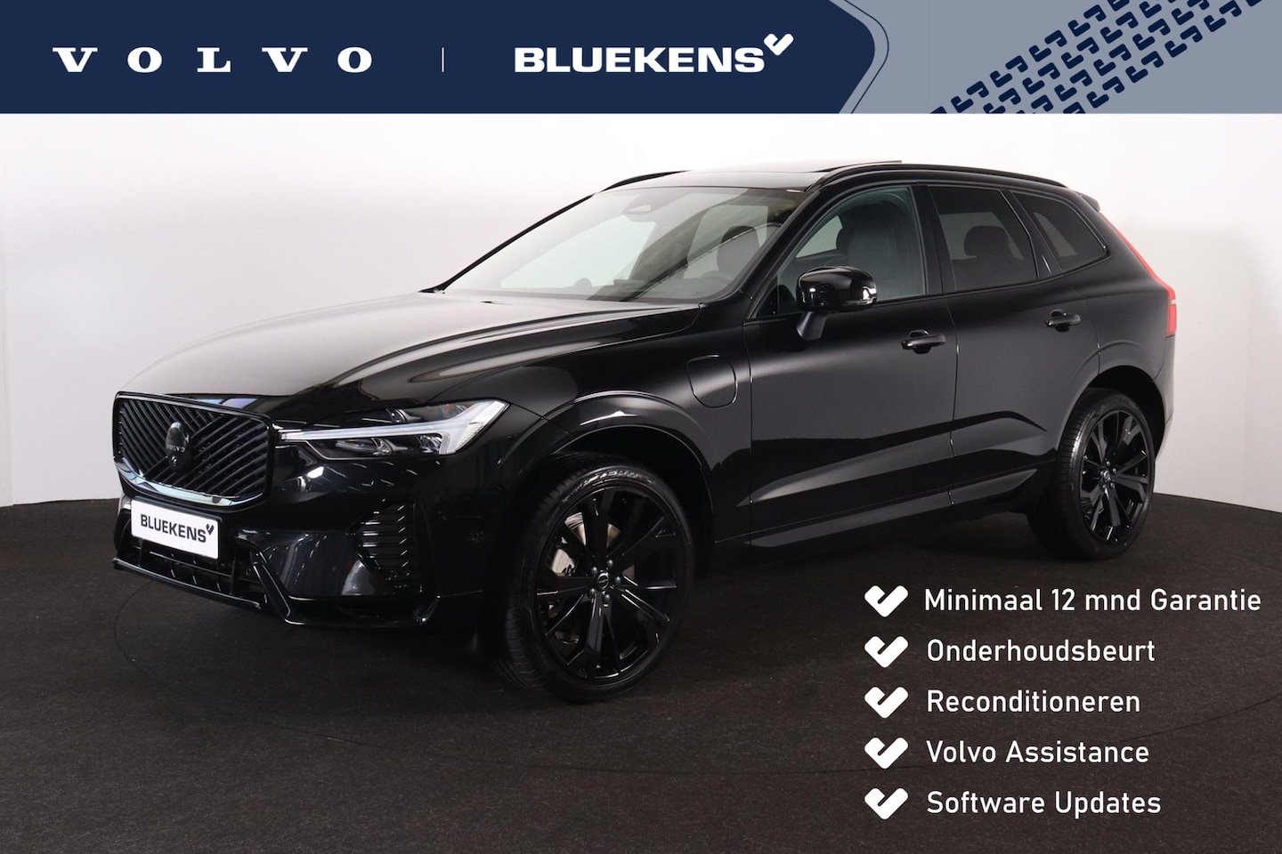 Volvo XC60 - T8 Recharge AWD Ultra Black Edition Exec - Luchtvering - Panorama/schuifdak - IntelliSafe - AutoWereld.nl