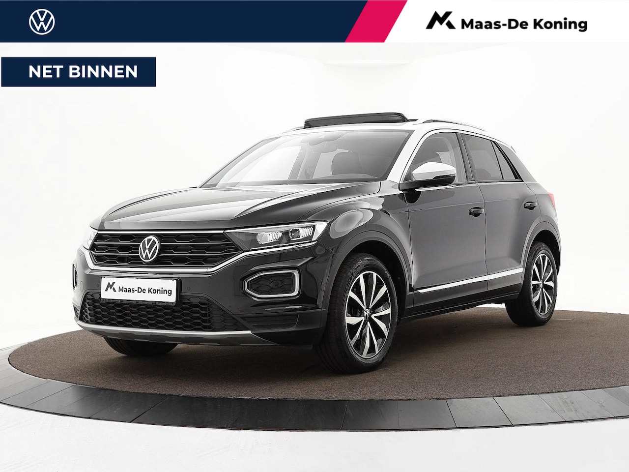 Volkswagen T-Roc - 1.5 TSI 150pk DSG Style · Panoramadak · Camera · Elek. Achterklep · Dodehoeksensor · Stoel - AutoWereld.nl