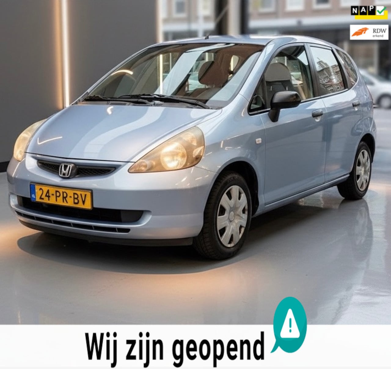 Honda Jazz - 1.2 Sport-airco-elek ramen-1 jaar apk - AutoWereld.nl