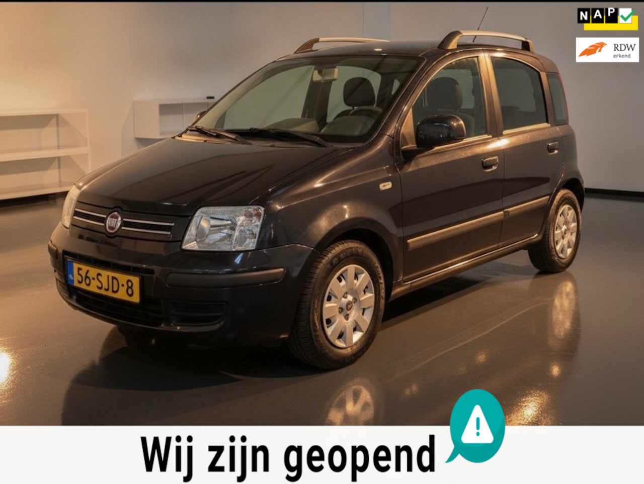 Fiat Panda - 1.2 Edizione Cool-airco-elek ramen-riem is vervangen - AutoWereld.nl