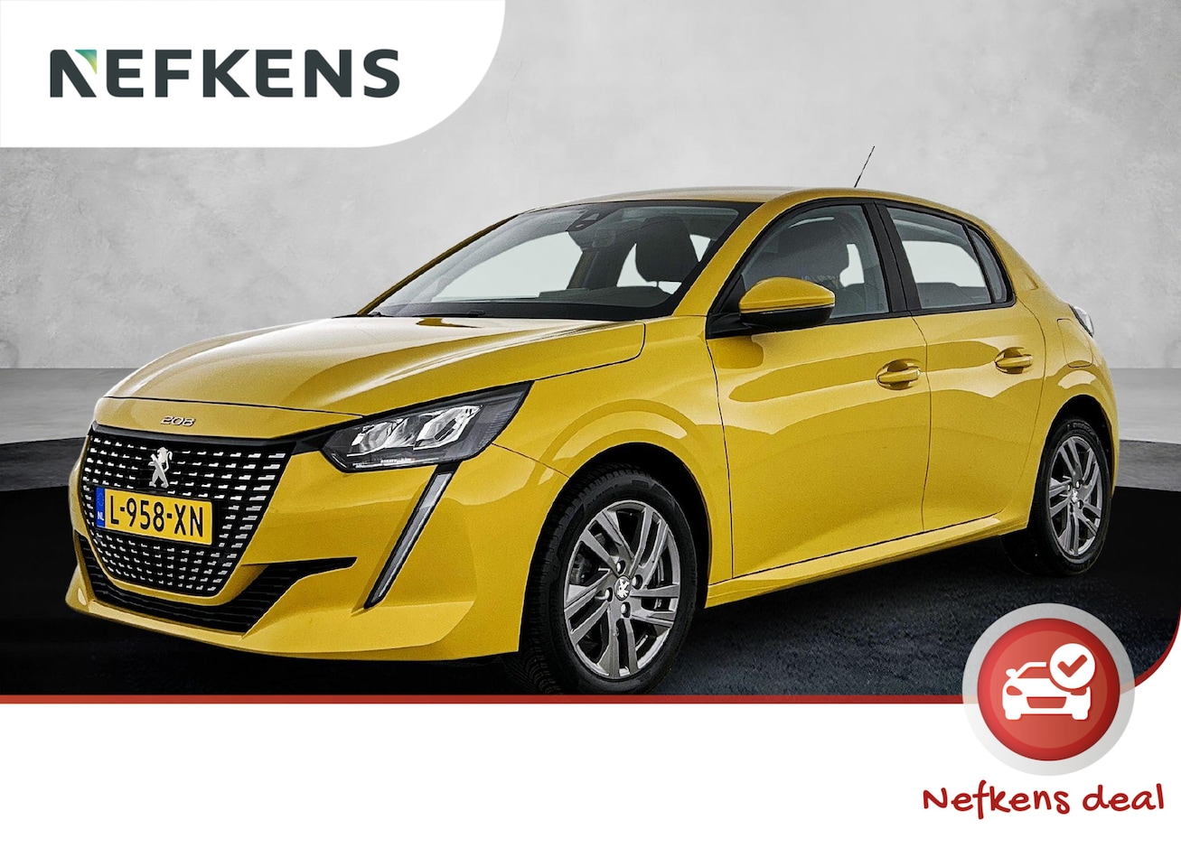 Peugeot 208 - 100pk Active Pack | 1ste eigenaar | Parkeersensoren | Navigatie | LED lampen | 16"LMV | Ai - AutoWereld.nl