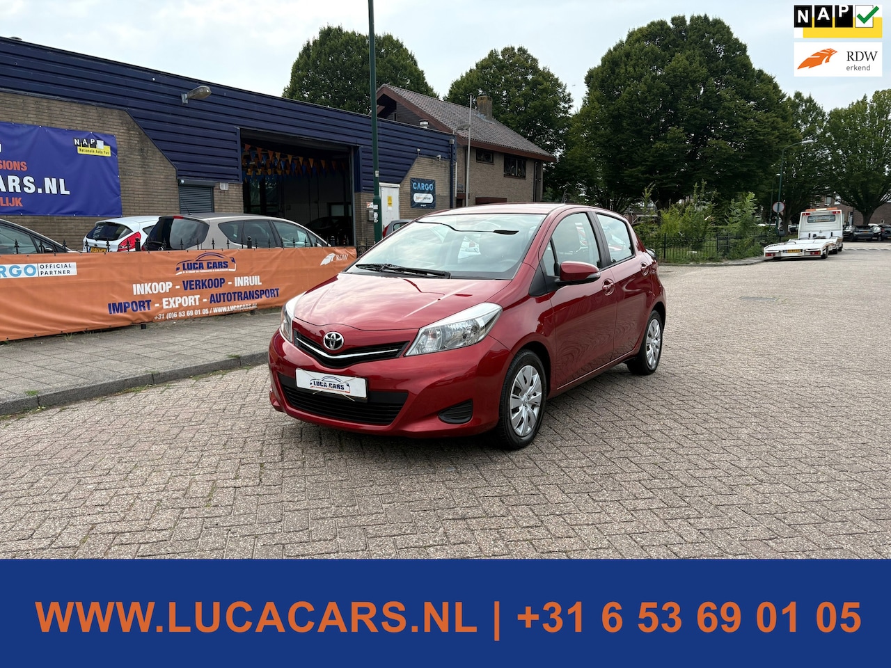 Toyota Yaris - 1.3 VVT-i Aspiration Navi Camera Aut NIEUWE APK! - AutoWereld.nl
