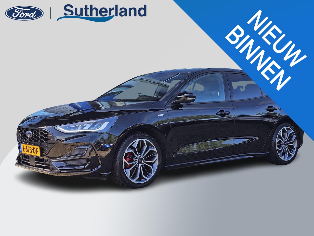 Ford Focus - 1.0 EcoBoost Hybrid ST Line X 155 pk automaat | Full led | Adaptrive cruise | Dodehoekdete - AutoWereld.nl